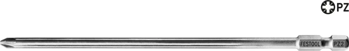 Festool PZ 2-AF-55 3x Pozidriv Bit 1/4", PZ2x152mm
