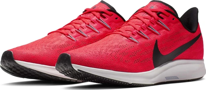 Nike Air Zoom Pegasus 36 bright crimson/vast grey/obsidian mist/black (Herren)