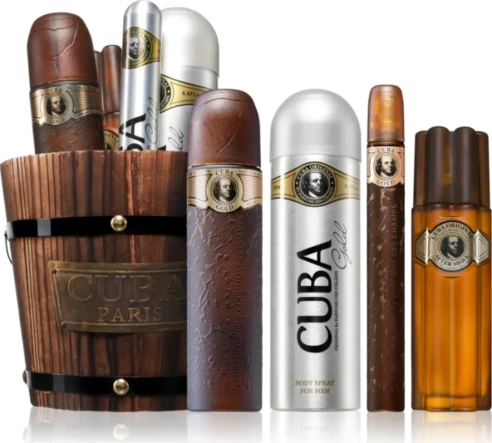Cuba Gold EdT 100ml + EdT 35ml + Aftershave 100ml + Deodorant 150ml Duftset