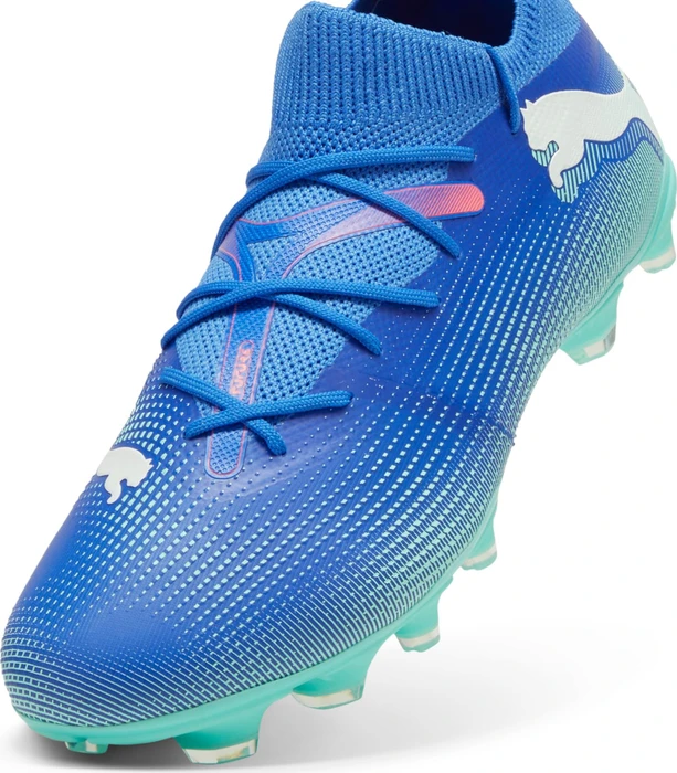 Puma Future 7 Match FG/AG bluemazing/puma white/electric peppermint (Herren)