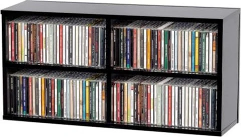 Glorious CD Box 90 CD-Regal schwarz