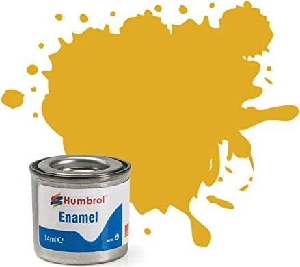 Humbrol Enamel Paint 16 gold metallic, 14ml