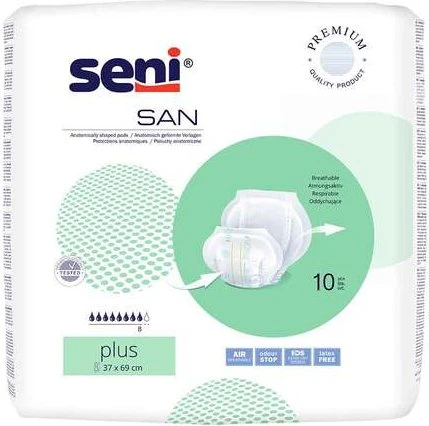 Seni San Plus Hygieneeinlage, 10 Stück