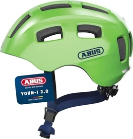 ABUS Youn-I 2.0 Kinderhelm sparkling green