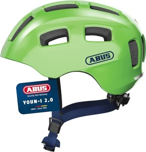 ABUS Youn-I 2.0 Kinderhelm sparkling green