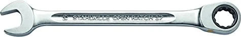 Stahlwille OPEN-RATCH 17F Maul-Ringratschenschlüssel, 9x150mm