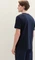 Tom Tailor Logo-Print T-Shirt kurzarm dark blue (Herren) Vorschaubild