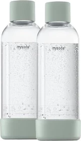 mysoda PET Sodaflasche Duo-Pack 1l pigeon, 2 Stück