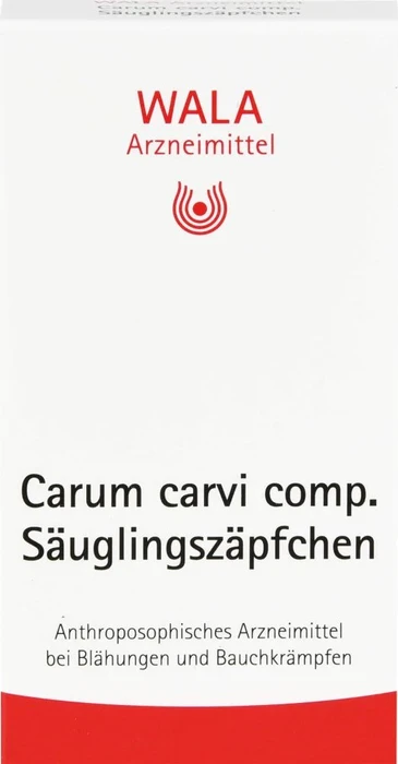 Wala Carum carvi comp. Säuglingszäpfchen, 10 Stück