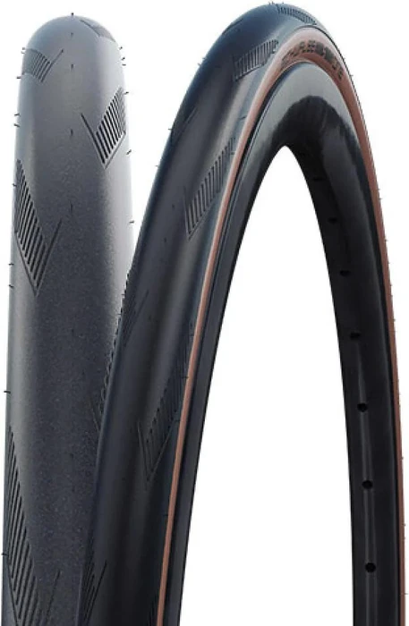 Schwalbe One TLE 700x28C RaceGuard Addix Reifen bronze sidewall