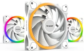 be quiet! Light Wings White PWM High-Speed, LED-Steuerung, 120mm, 3er-Pack