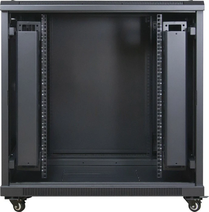 Inter-Tech SNB-8815 Serverschrank 15HE, Sicherheitsglastür, IP2X, 800mm tief