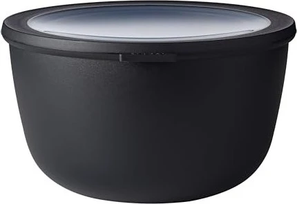 Mepal Multischüssel Cirqula rund Aufbewahrungsbehälter 3l nordic black