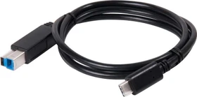 Club 3D USB 3.1 Adapterkabel, USB-B 3.1 Stecker auf USB-C 3.1 Stecker, 1m (CAC-1524)