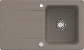 Villeroy & Boch Architectura 860x510mm Becken reversibel mit Ablauffernbedienung timber