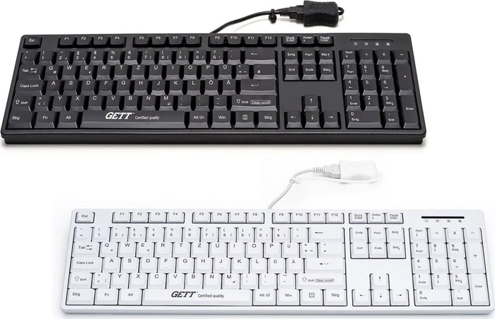 GETT KL25211 GCQ CleanType Easy Basic, weiß, USB, DE
