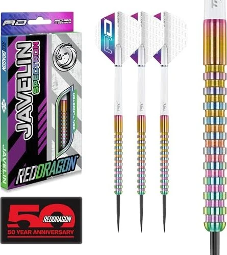 Red Dragon Javelin Spectron Steeltip Dartpfeil Set 24g