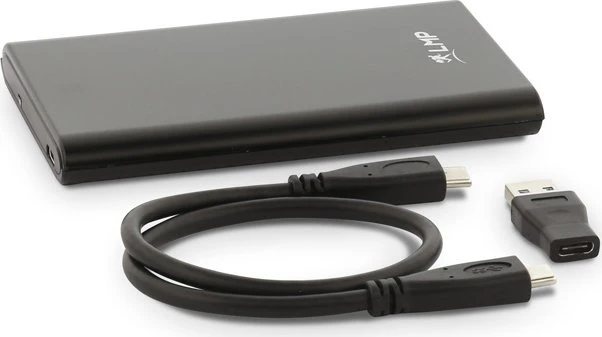 LMP DataMobile Festplattengehäuse, schwarz, 2.5", USB-C 3.1
