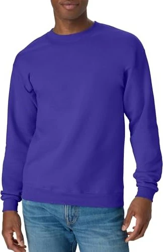 Hanes EcoSmart Fleece Sweatshirt violett