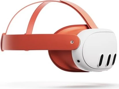 Meta Headset-Einlage und Headset-Riemen für Meta Quest 3 orange
