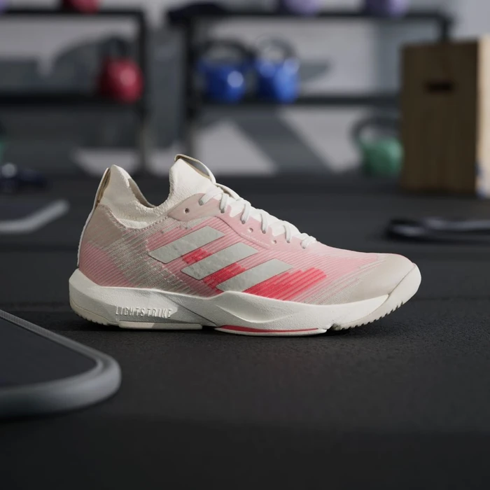 adidas Rapidmove ADV Training chalk white/aluminium/bright red (Damen)