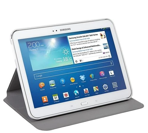 Targus EverVu Galaxy Tab 4 10.1" Case blau