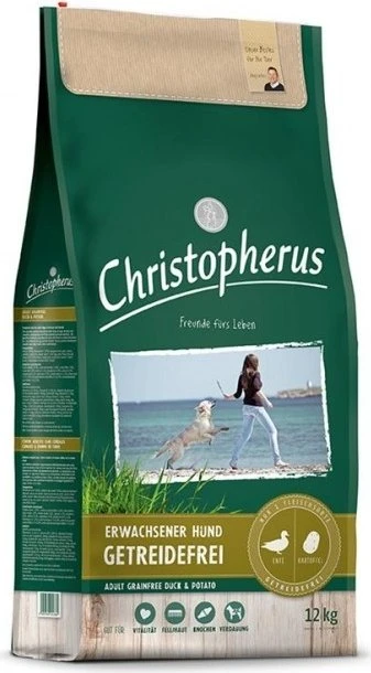 Christopherus getreidefrei Ente, Kartoffel, 12kg