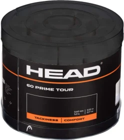 Head Prime Tour 60 Overgrip Griffband schwarz, 60 Stück