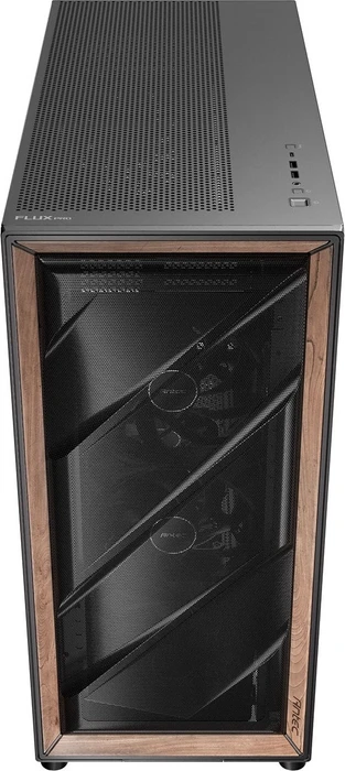 Antec Flux Pro, schwarz/braun, Glasfenster