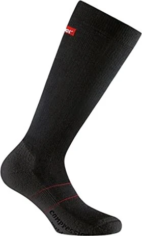 Rohner Compression Outdoor Light Socken schwarz