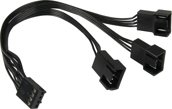 Inter-Tech PWM-Y-3, PWM Y-Kabel, 3-fach