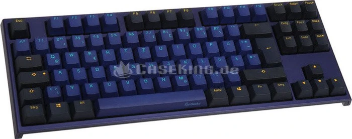 Ducky One 2 TKL PBT blau, Horizon, MX BLACK, USB, DE