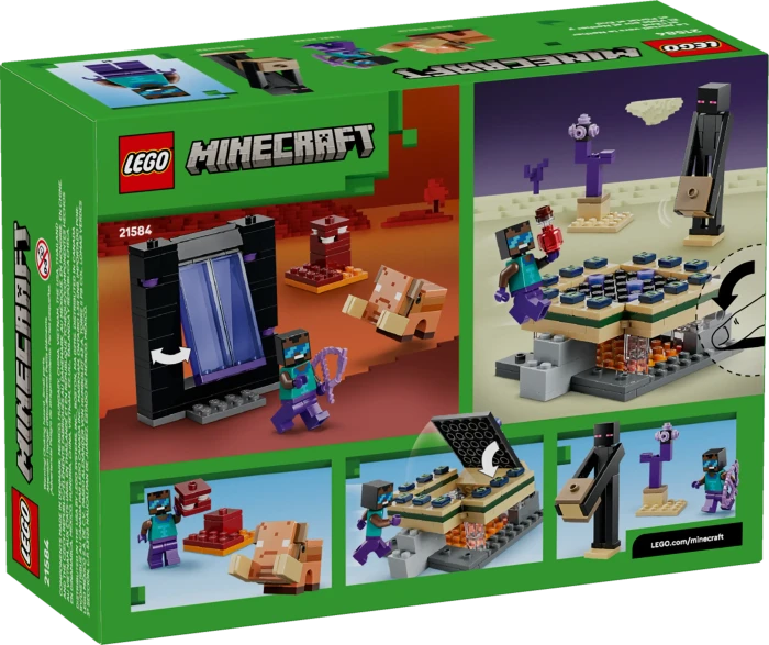 LEGO Minecraft - Reise durch Nether und Endportal
