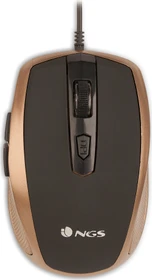 NGS Tick Wired Mouse gold, USB