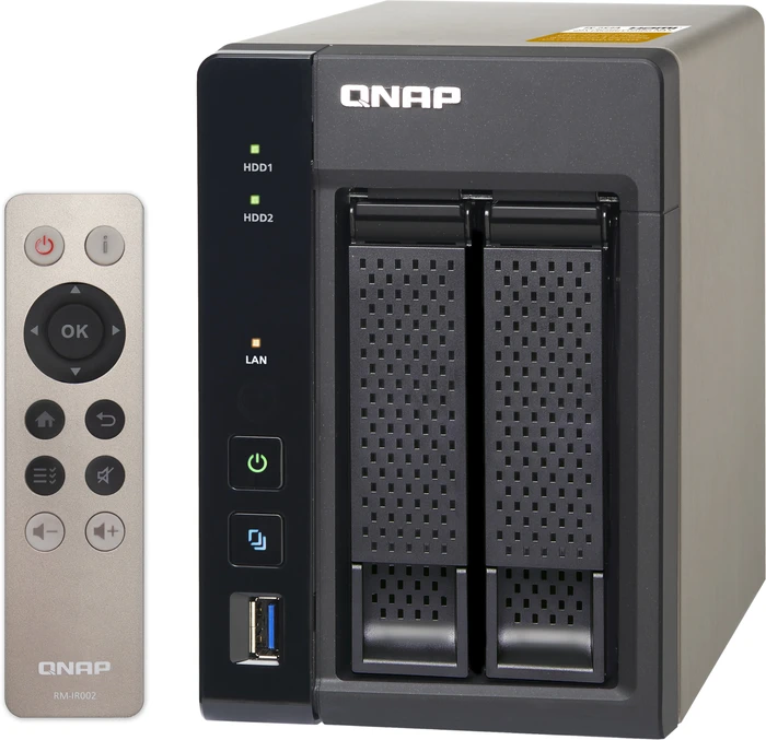 QNAP Turbo Station TS-253A-4G, 4GB RAM, 2x RJ-45 1000Base-T, 4x USB-A 3.0
