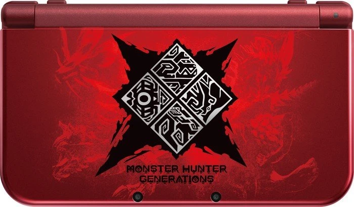 Nintendo New 3DS XL Monster Hunter: Generations - Limited Edition rot