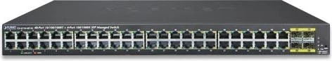 Planet GS-4210 Rackmount Gigabit Managed Switch, 48x RJ-45, 4x SFP
