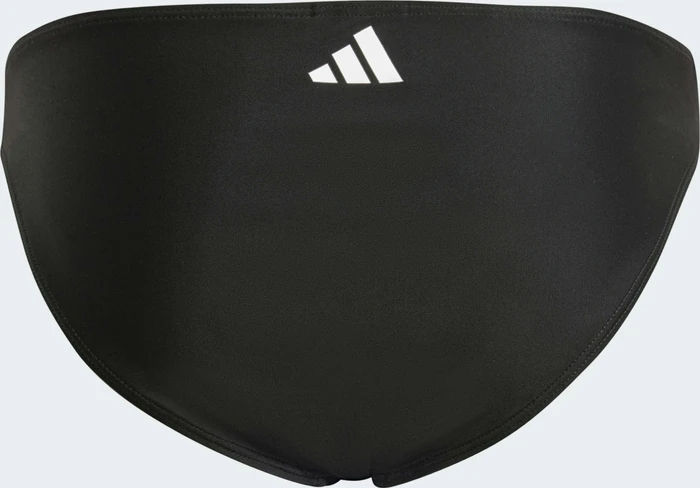 adidas 3-Sreifen V-Back Bikini-Set schwarz/weiß (Junior)