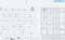 GETT InduKey KR26202 Cleankeys CK5, Touchpad, weiß, USB, DE Vorschaubild
