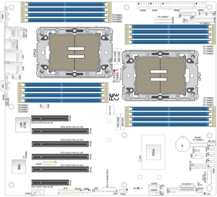Supermicro X13DEI, bulk (Intel 4677)