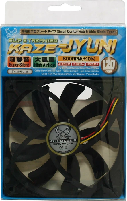 Scythe Slip Stream 120 800rpm, 120mm