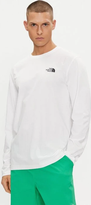 The North Face Simple Dome Shirt langarm tnf white (Herren)