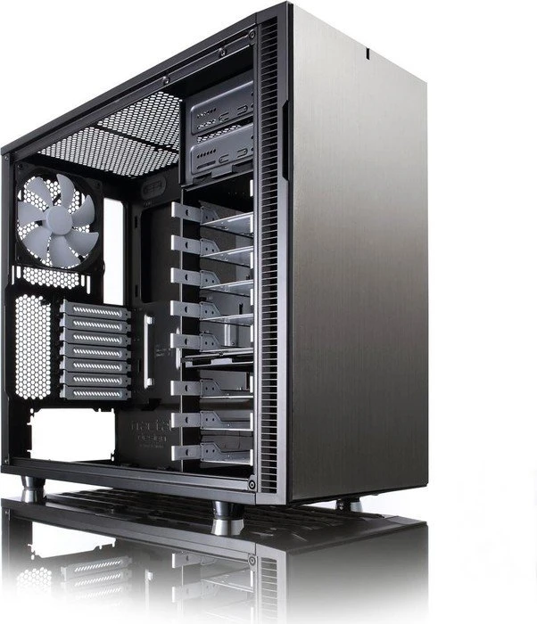 Fractal Design Define R5 Titanium, Acrylfenster, schallgedämmt