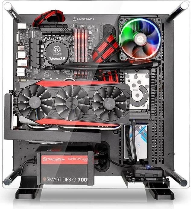 Thermaltake Core P3 schwarz, Acrylfenster
