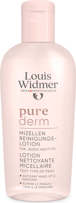 Louis Widmer Mizellen Reinigungslotion ohne Parfüm, 200ml