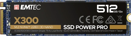 Emtec X300 SSD Power Pro, M.2