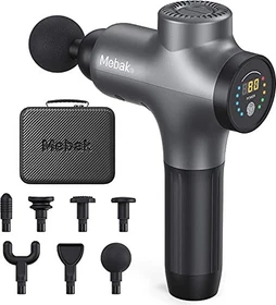 Mebak Massage Gun 3 Vibrationsmassagegerät schwarz