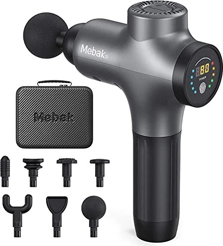 Mebak Massage Gun 3 Vibrationsmassagegerät schwarz