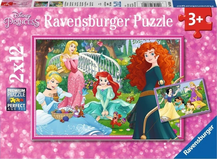 Ravensburger Puzzle Disney Prinzessinnen In der Welt der Disney Prinzessinnen