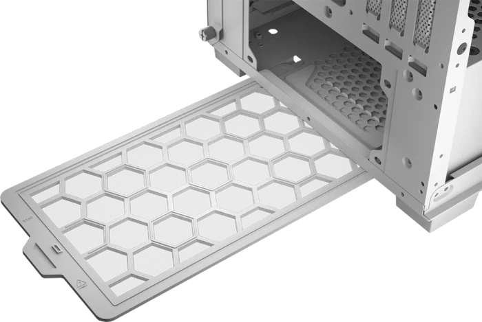 Cougar Duoface Pro RGB White, weiß, Glasfenster